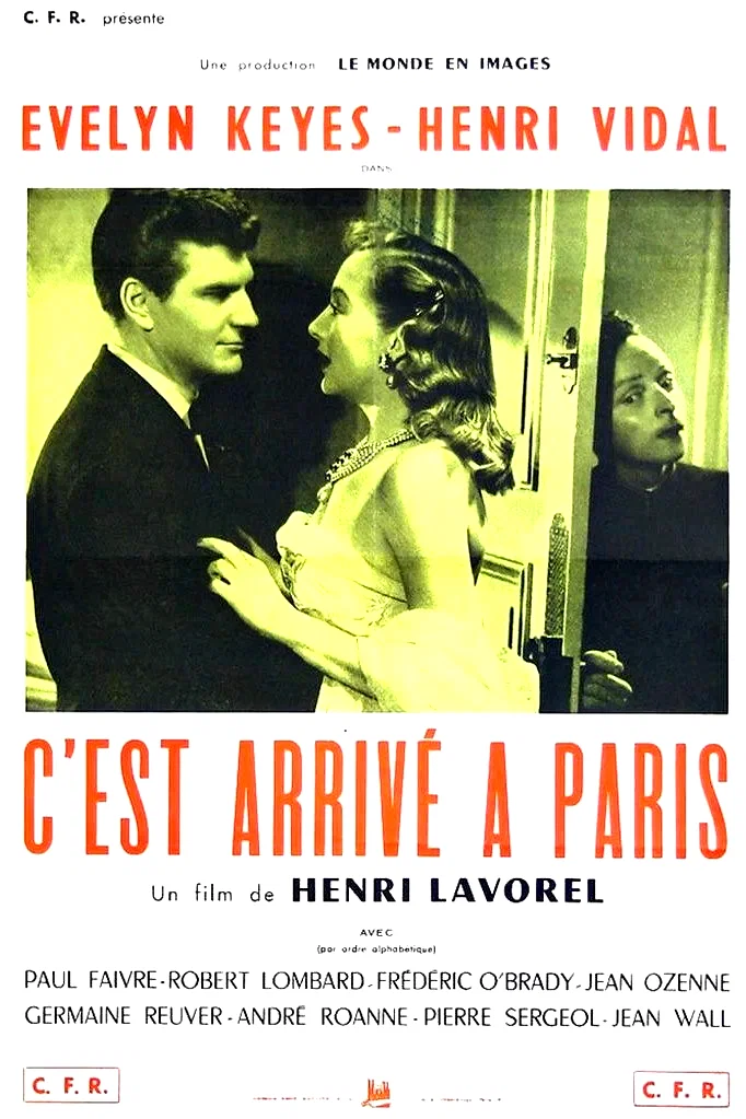 Affiche du film : C'est arrive a paris