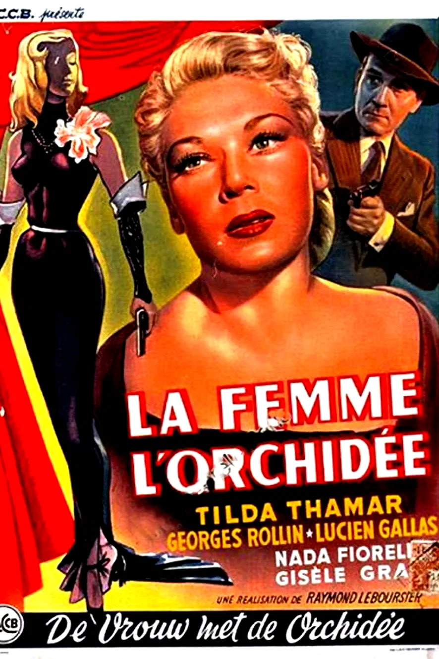 Affiche du film : La femme a l'orchidee