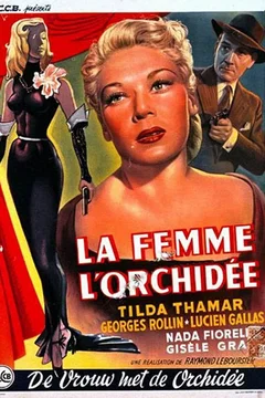 Affiche du film = La femme a l'orchidee