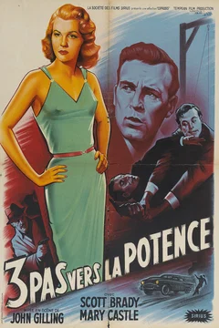 Affiche du film Trois pas vers la potence