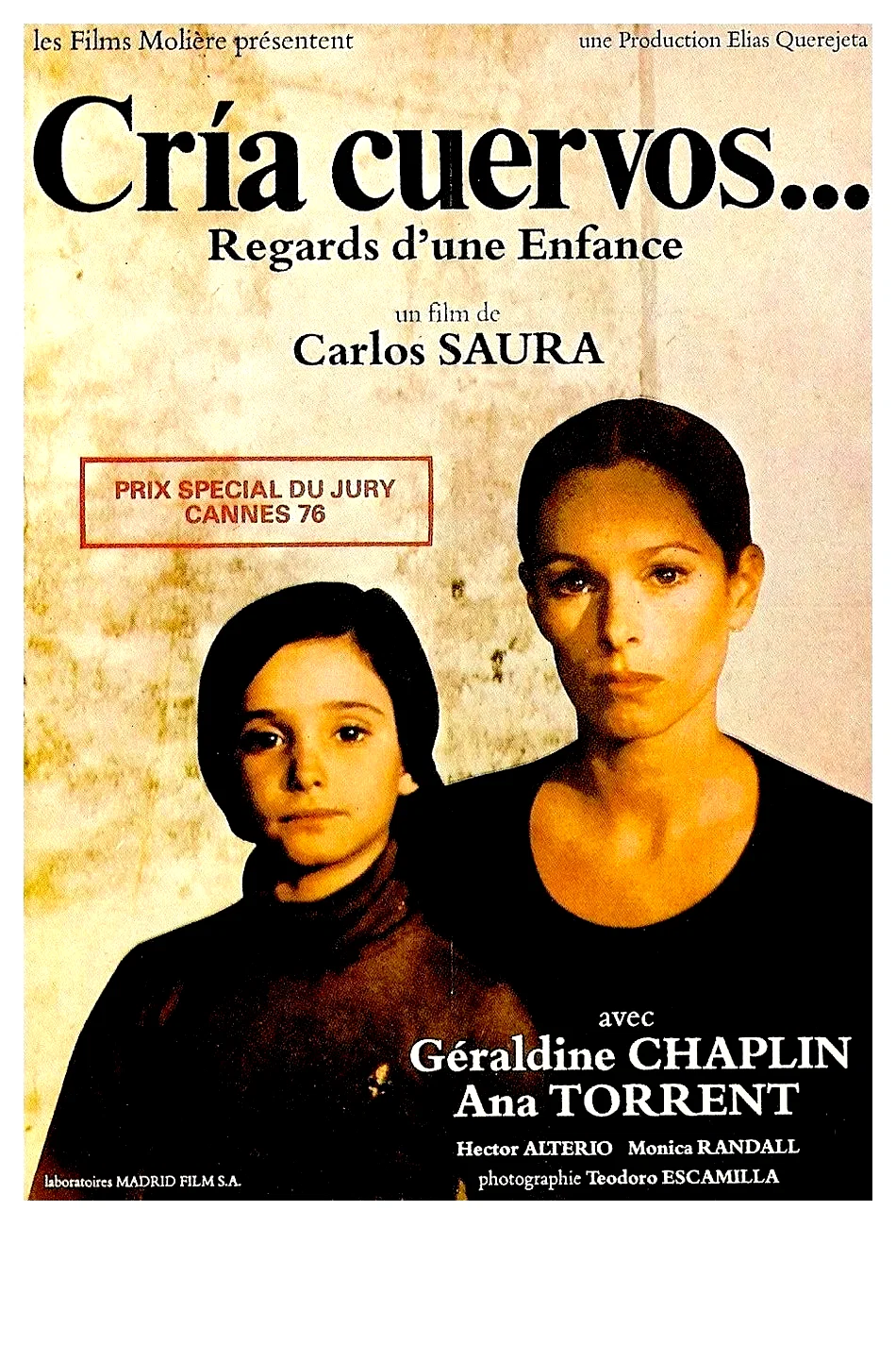Affiche du film : Cria Cuervos