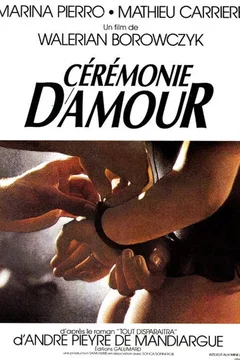 Affiche du film Cérémonie d'amour