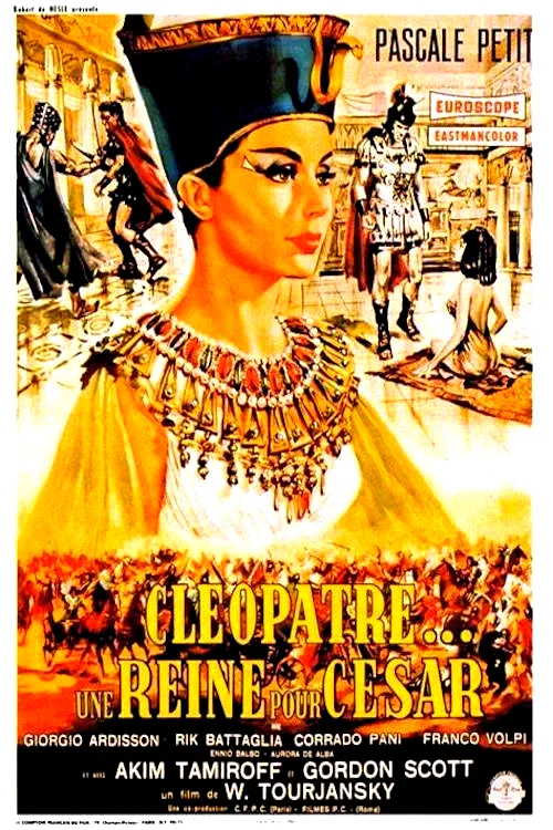 Affiche du film : Cleopatre une reine pour cesar