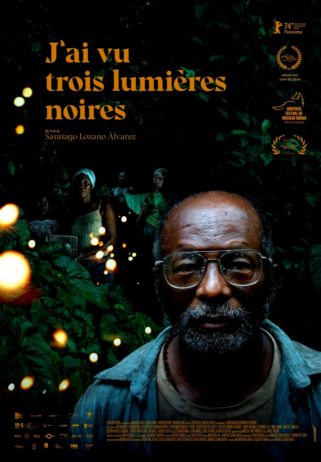Affiche du film : J’ai vu trois lumières noires