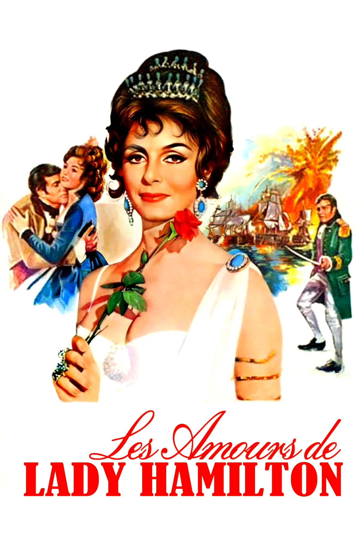 Affiche du film : Les amours de lady hamilton