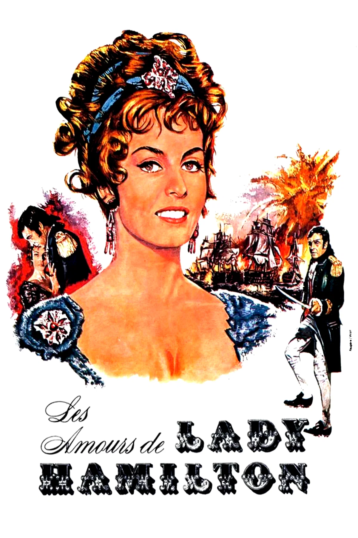 Photo 3 du film : Les amours de lady hamilton