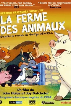 Affiche du film = La ferme des animaux