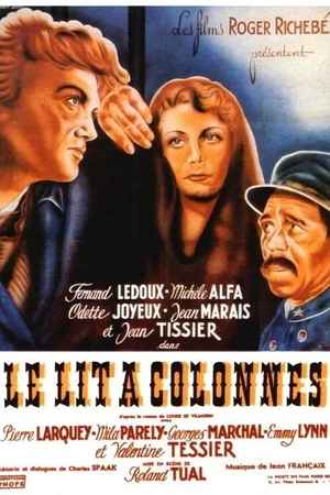 Affiche du film : Le lit a colonnes