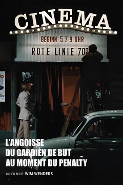 Affiche du film L'angoisse du gardien de but au moment du penalty