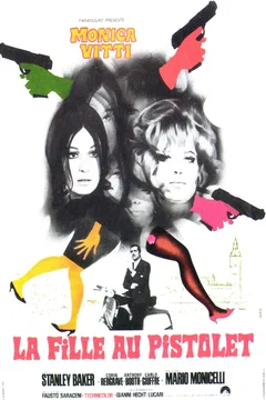 Affiche du film = La fille au pistolet