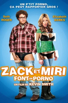 Affiche du film = Zack et Miri font un porno