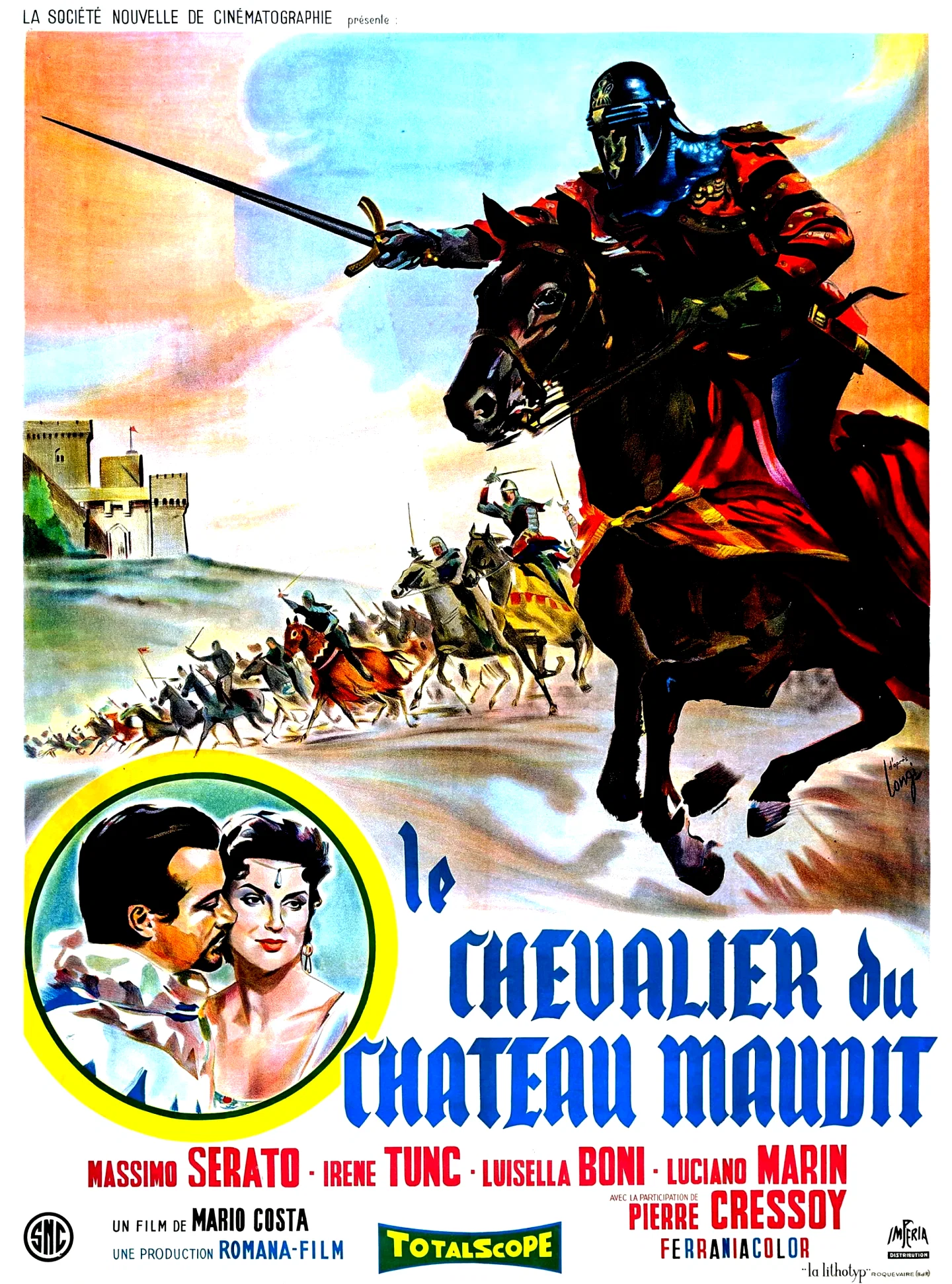 Affiche du film : Le chevalier du chateau maudit