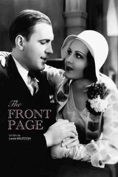 Affiche du film The front page