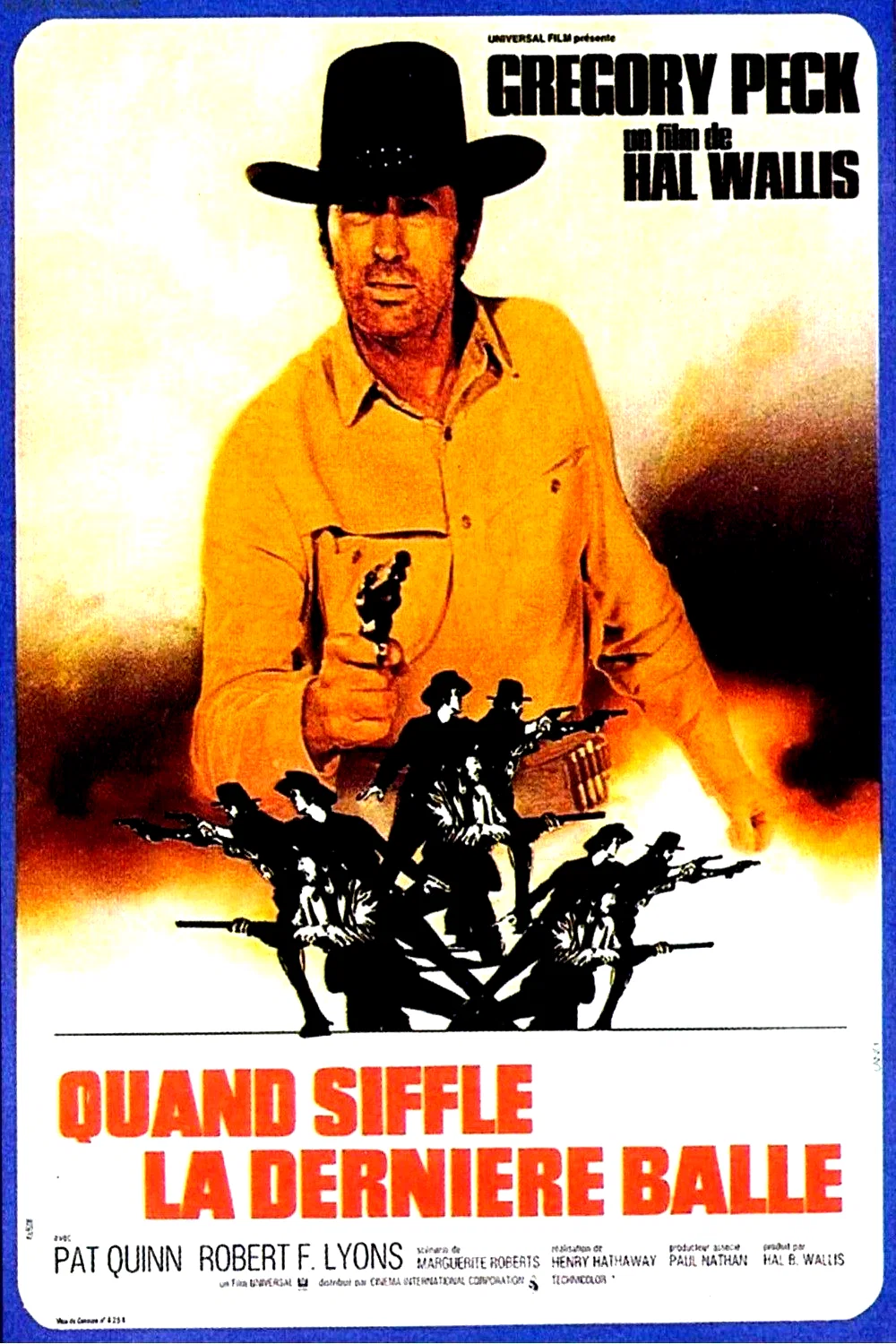 Affiche du film : Quand siffle la derniere balle