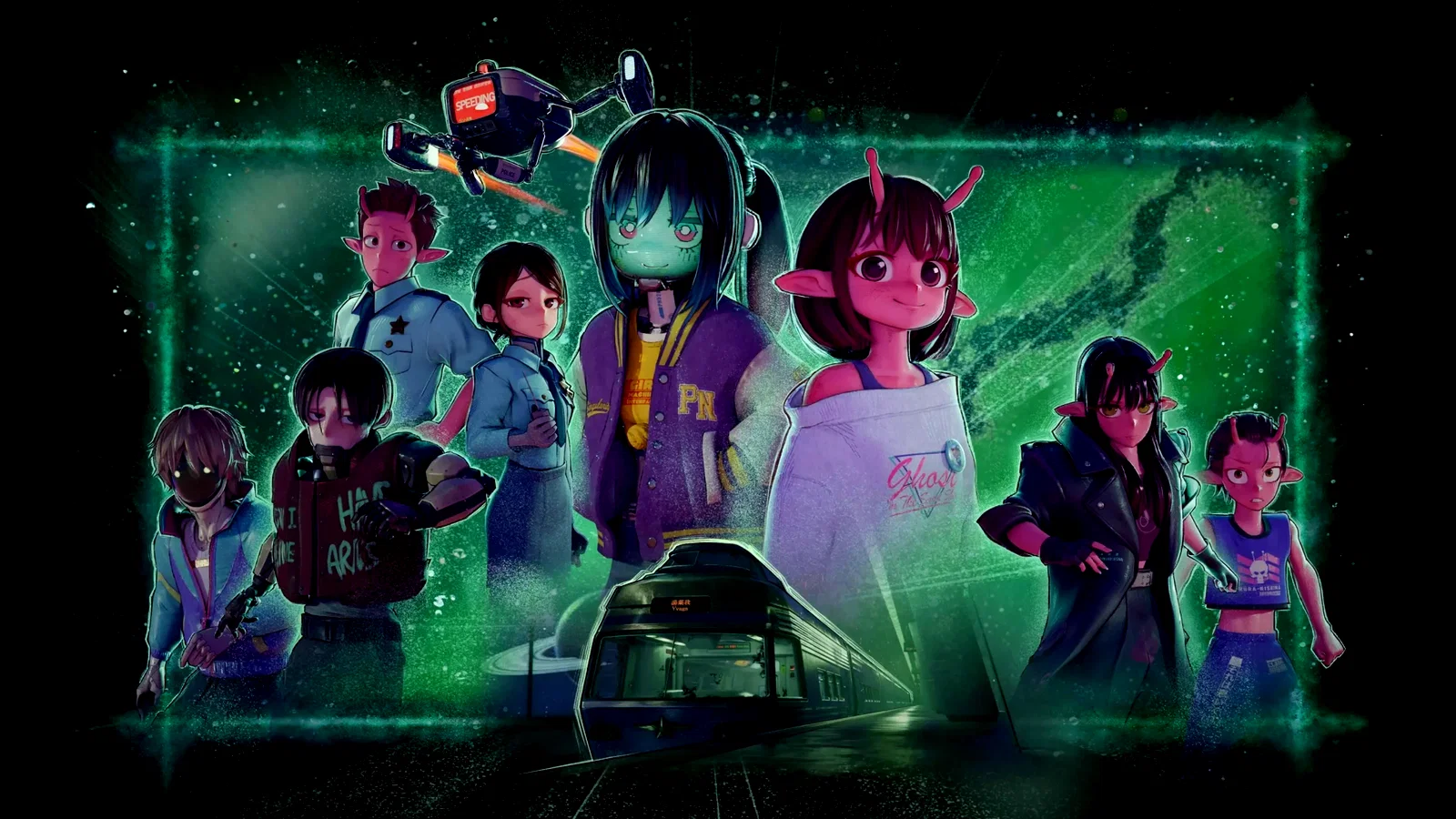 Photo 2 du film : Milky☆Subway : L'Express galactique – Le film