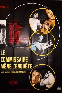 Affiche du film Le commissaire mène l'enquête