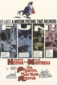 Affiche du film Le pigeon qui sauva rome