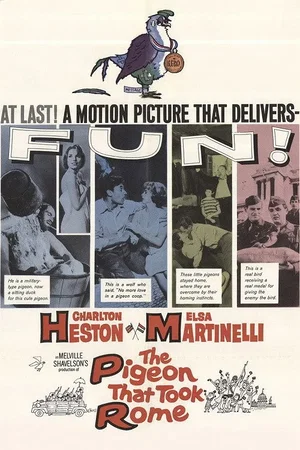Affiche du film : Le pigeon qui sauva rome