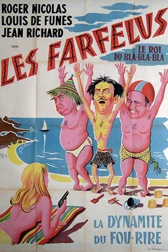 Affiche du film = Le roi du bla bla bla
