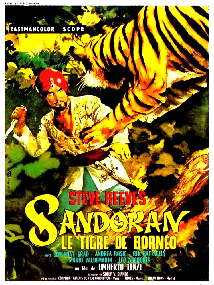 Affiche du film : Sandokan le tigre de borneo