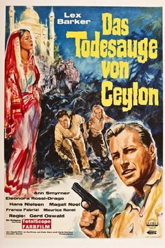 Affiche du film = Tempete sur ceylan
