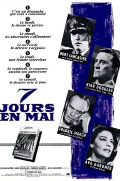 Affiche du film Sept jours en mai