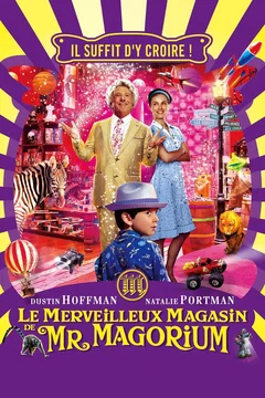 Affiche du film = Le Merveilleux Magasin de Mr Magorium