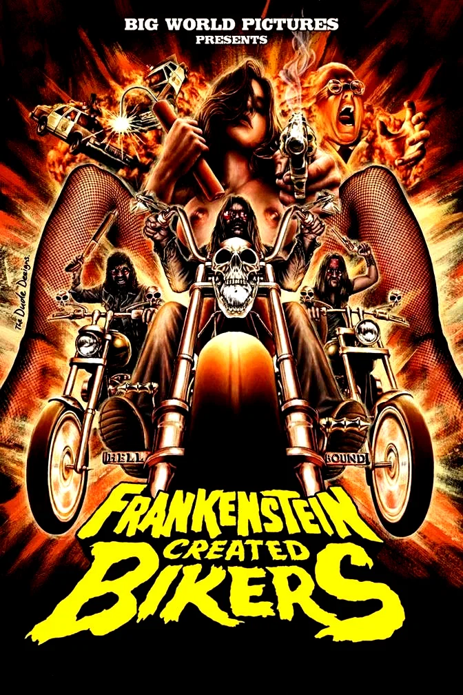 Affiche du film : Frankenstein Created Bikers