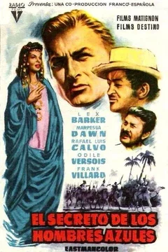 Affiche du film Le tresor des hommes bleus