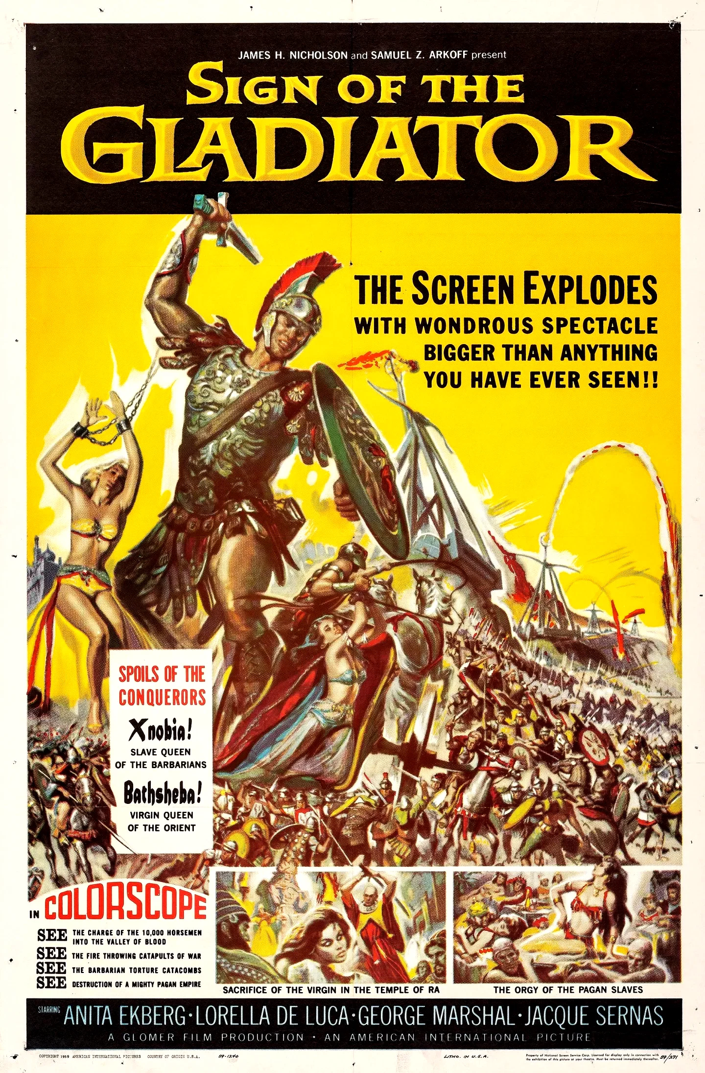 Affiche du film : Sous le signe de rome
