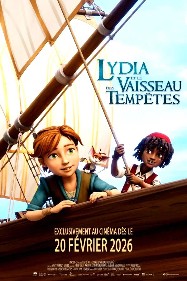 Affiche du film : Lydia et le Vaisseau des tempêtes