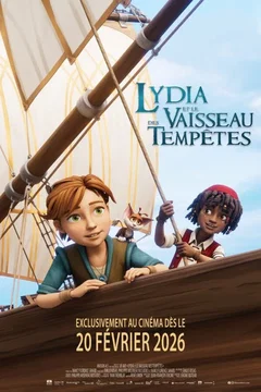 Affiche du film = Lydia et le Vaisseau des tempêtes