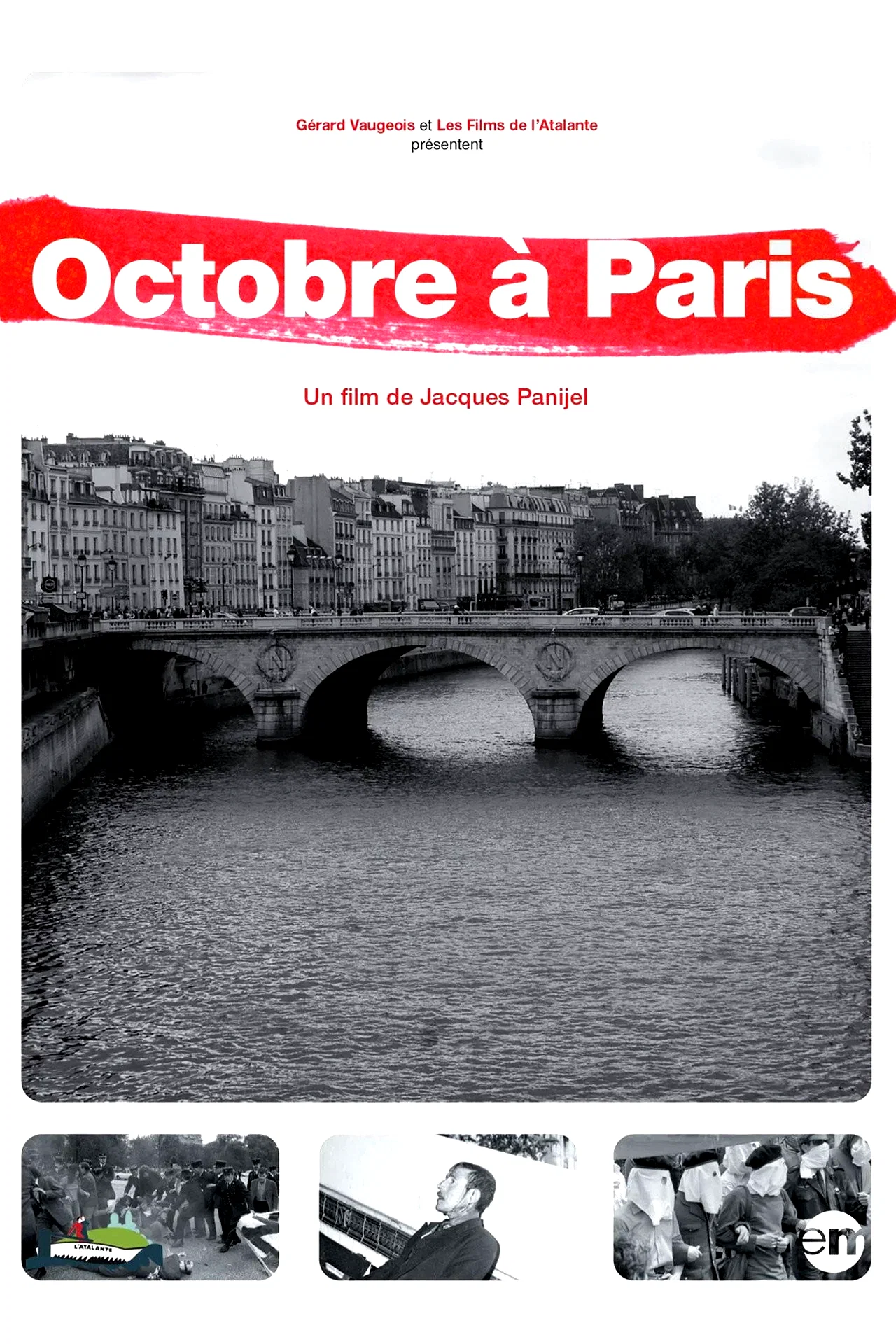 Affiche du film : Octobre à Paris