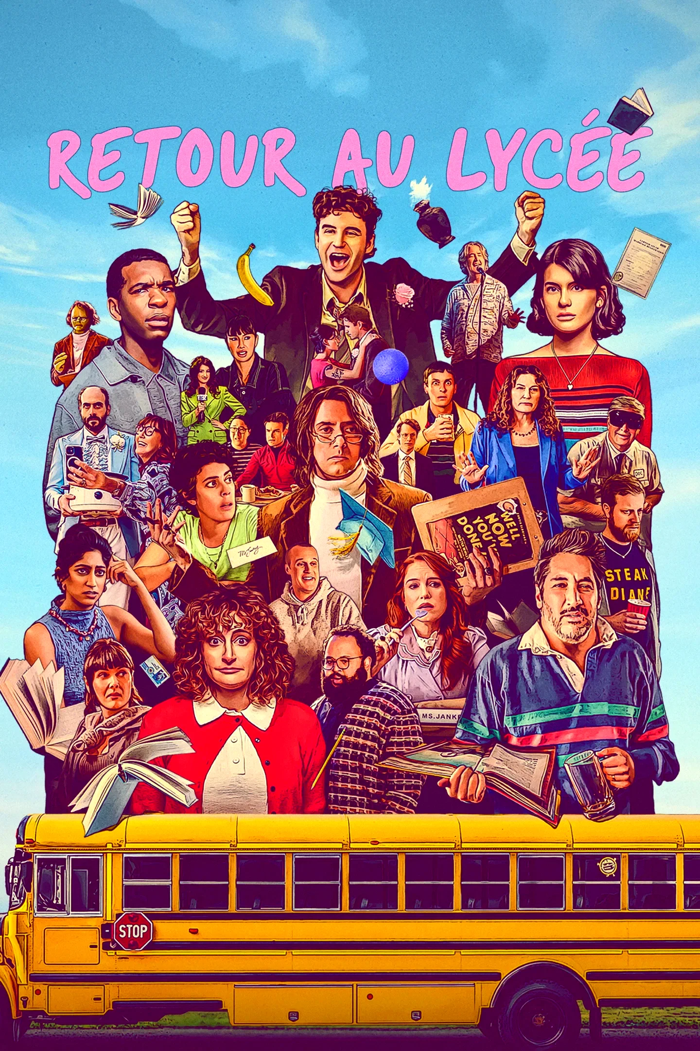 Affiche du film : ‎Retour au lycée