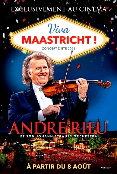 Affiche du film : Le concert d'été 2026 d'André Rieu : Viva Maastricht !