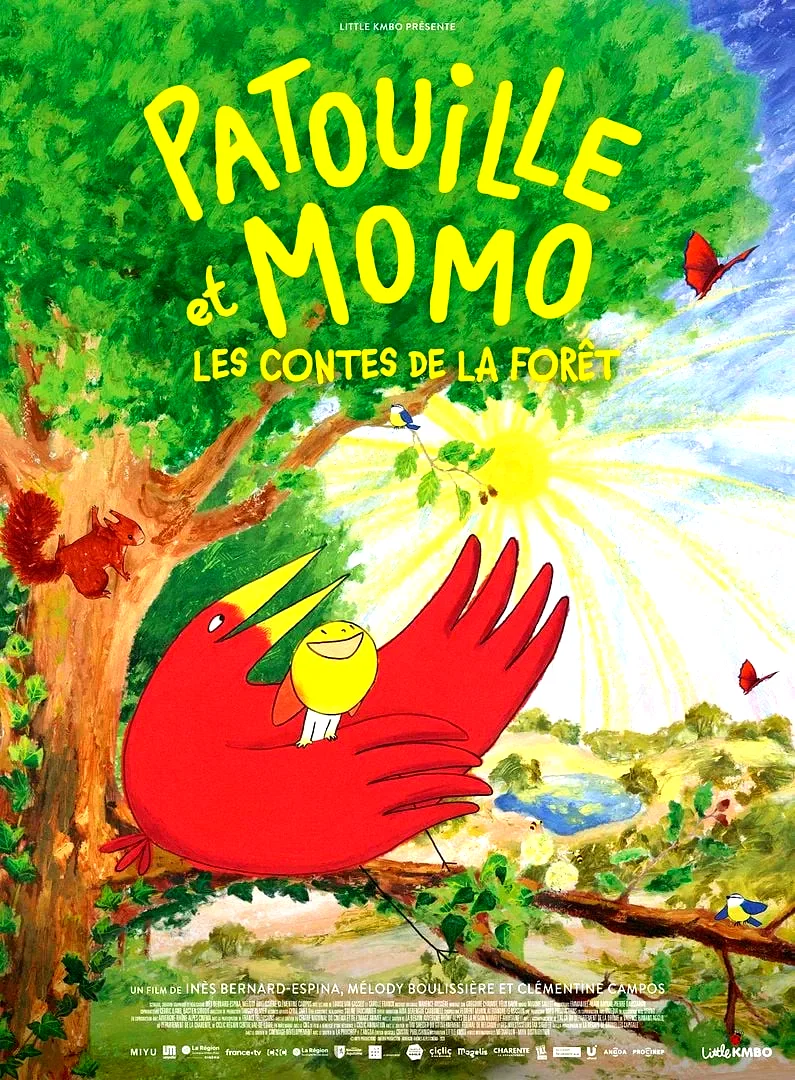 Affiche du film : Patouille et Momo, les contes de la forêt
