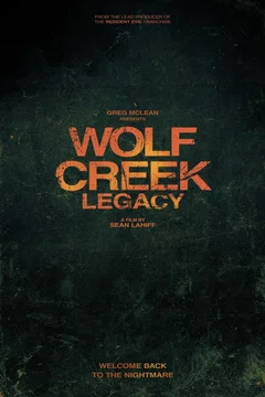 Affiche du film = Wolf Creek: Legacy