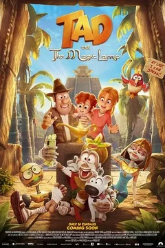 Affiche du film = Tad l'explorateur et la lampe magique