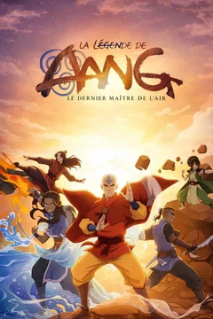 Affiche du film = La Légende de Aang - le dernier maître de l'air