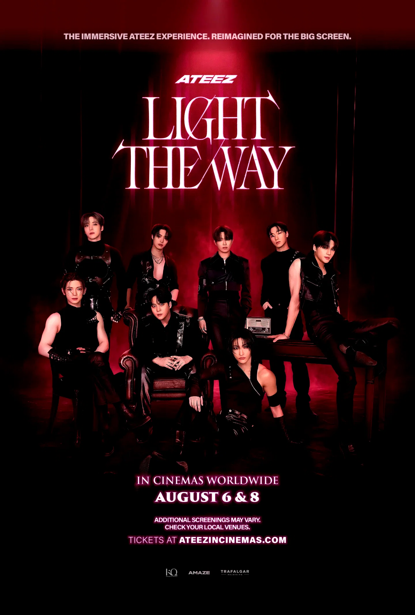 Affiche du film : Ateez : Light The Way in cinemas