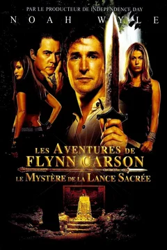 Affiche du film Les Aventures de Flynn Carson : Le Mystère de la lance sacrée