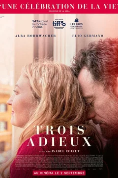 Affiche du film Trois adieux