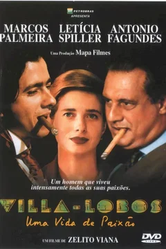 Affiche du film Villa-Lobos, une vie passionnée