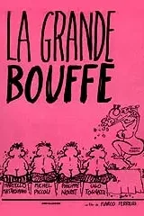 Affiche du film = La grande bouffe
