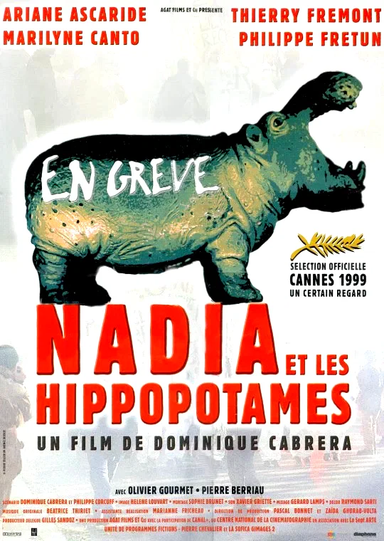 Affiche du film : Nadia et les hippopotames