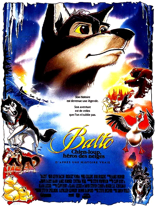 Affiche du film : Balto chien-loup, Héros des Neiges