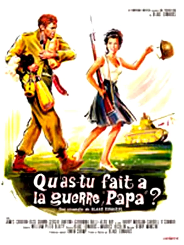 Affiche du film : Qu'as-tu fait à la guerre papa ?