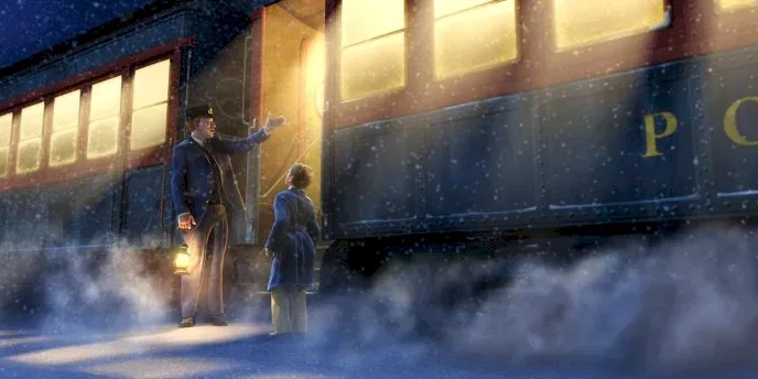 Photo du film : Le Pôle Express