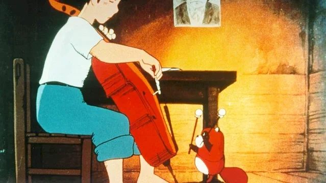 Photo 4 du film : Goshu le violoncelliste