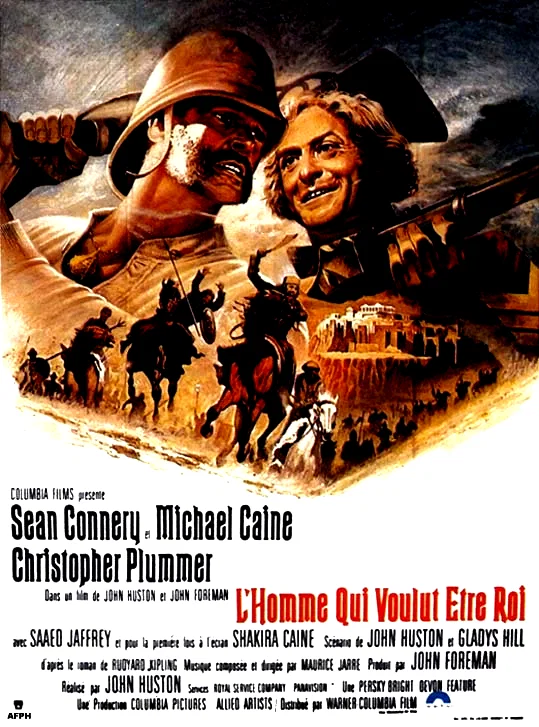 Affiche du film : L'homme qui voulut etre roi